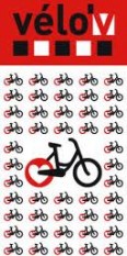 affiche velo'v location vélo lyon
