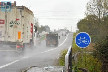 bande cyclable sur RN 171