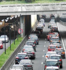 périphérique lillois saturé