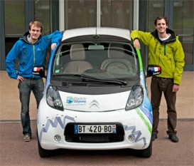 tour du monde accompli pour la voiture électrique