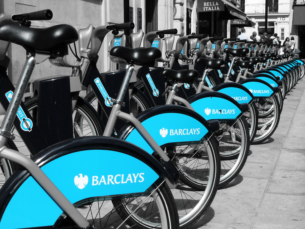 Vélos en libre service de Londres