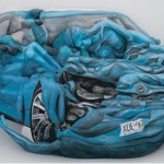 voiture en bodypainting